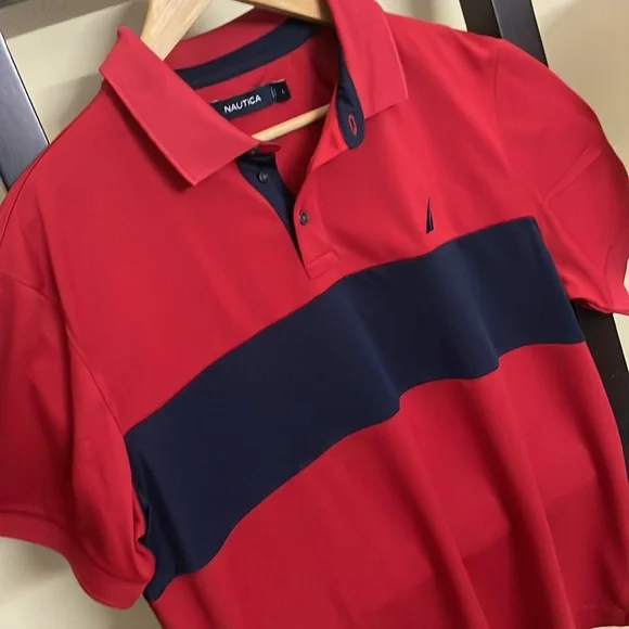 Nautica polo neck, red and classy - Picture 7 of 10